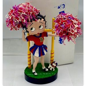 Vintage Betty Boop “Cheerleader” Porcelain Collector Doll
